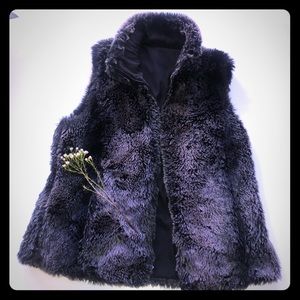 Vest Fur coat